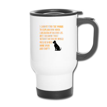 Hunde Thermobecher - Hund Hund