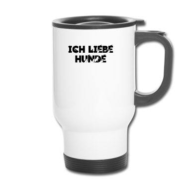 Hunde Thermobecher - ich liebe Hunde Hund