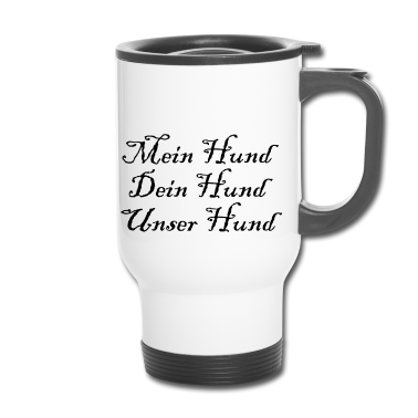 Hunde Thermobecher - Mein Hund Dein Hund
