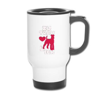 Hunde Thermobecher - Hund, Hunde, zutraulich Hund,Ich liebe Hunde,Hundi