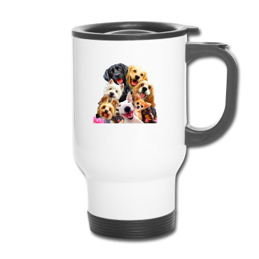 Hunde Thermobecher - Hunde