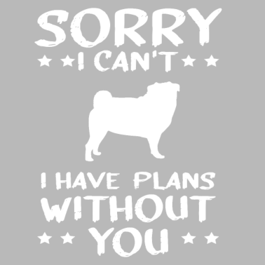 Motiv Mops Spruch Hund witzig Tier Hundehalter Geschenk