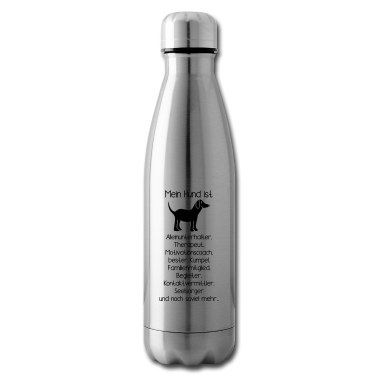 Hunde Trinkflasche - Mein Hund ist Hundeliebhaber Liebe zum Hund Spruch