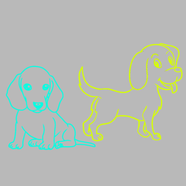 Motiv Fantasy Hund Hunde