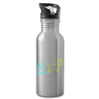 Hunde Trinkflasche - Fantasy Hund Hunde