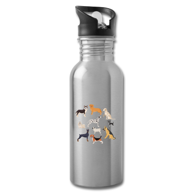 Hunde Trinkflasche - Hund Hunde Hunde-Arten Geschenk