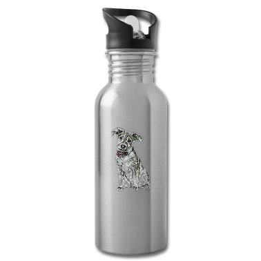 Hunde Trinkflasche - Hund