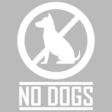 Motiv Keine Hunde