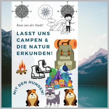 Motiv Lasst uns Campen