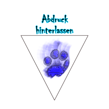 Motiv Hundeliebe | Abdruck hinterlassen | Pfoten