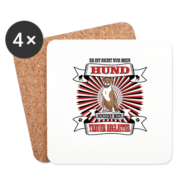 Hunde Untersetzer - Hund Er ist nicht nur mein Hund