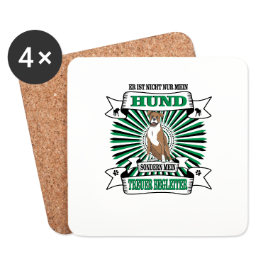 Hunde Untersetzer - Hund Er ist nicht nur mein Hund