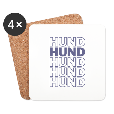 Hunde Untersetzer - Hund Hund H..