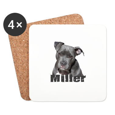 Hunde Untersetzer - Hund Miller Hund