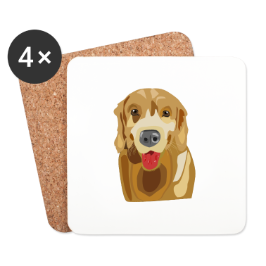 Hunde Untersetzer - Hund