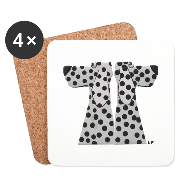 Hunde Untersetzer - dalmatin dalmatien, hund humor, hund hund hund