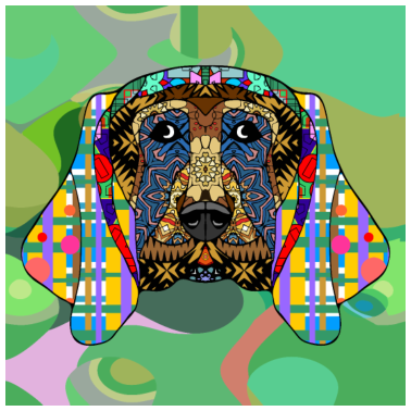 Motiv Hund