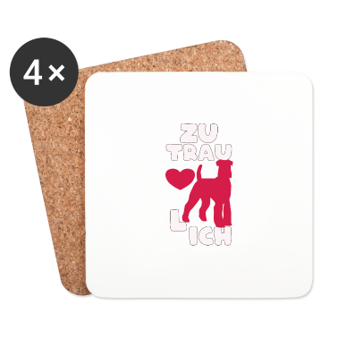 Hunde Untersetzer - Hund, Hunde, zutraulich Hund,Ich liebe Hunde,Hundi