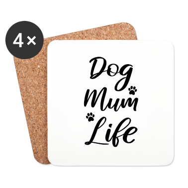 Hunde Untersetzer - Hund