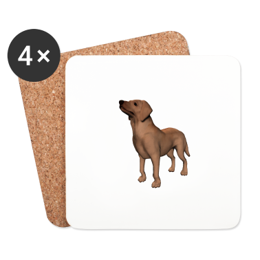 Hunde Untersetzer - Hund