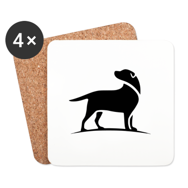 Hunde Untersetzer - Hund