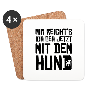 Hunde Untersetzer - Hund