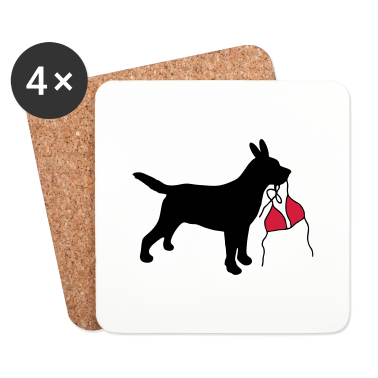 Hunde Untersetzer - hund