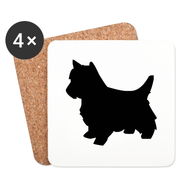 Hunde Untersetzer - hund