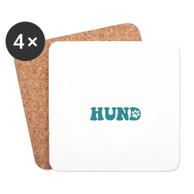 Hunde Untersetzer - Hund