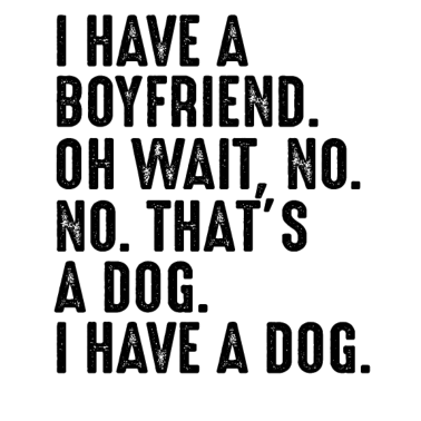 Motiv Ich habe einen Hund