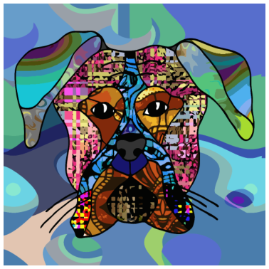 Motiv Hund
