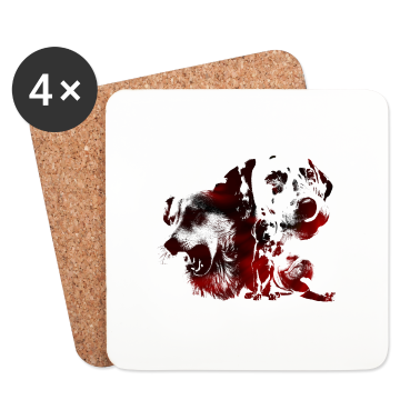 Hunde Untersetzer - Hunde