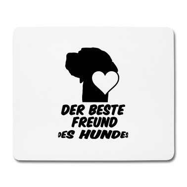 Hunde Mousepad - Bester Freund des Hundes, Hund, Tier, Geschenk