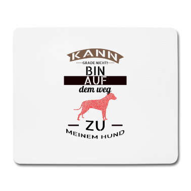 Hunde Mousepad - hund - auf dem Weg zu meinem Hund