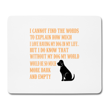 Hunde Mousepad - Hund Hund
