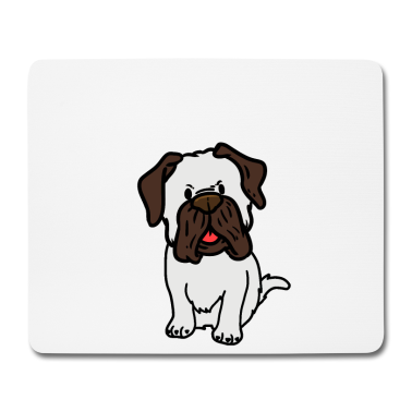 Hunde Mousepad - Mops Hund Hunde
