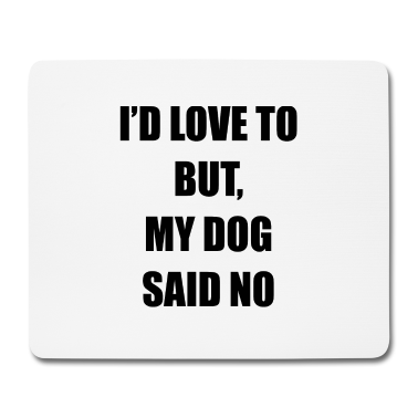 Hunde Mousepad - Hund Hundeliebe Hunde