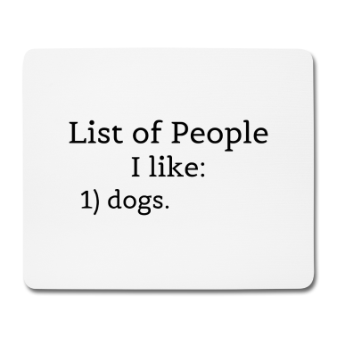 Hunde Mousepad - Hund