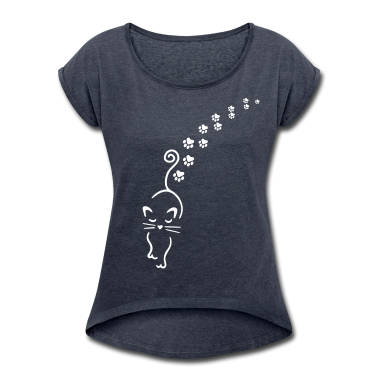 Katzen T-Shirt - catwalk cat