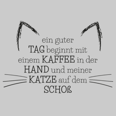 Motiv Katze - Ein guter Tag ...