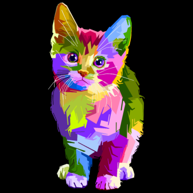 Motiv Bunte Katze