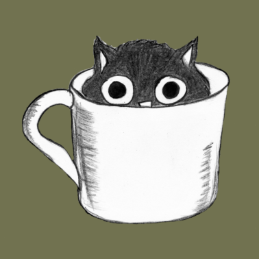Motiv Katze in Tasse
