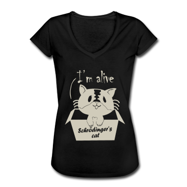 Katzen T-Shirt - Schrödingers Katze