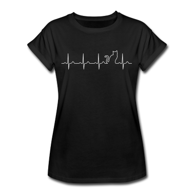 Katzen T-Shirt - Cat Heartbeat - Katzen Herzschlag