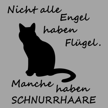 Motiv Katzen sind Engel ohne Flügel