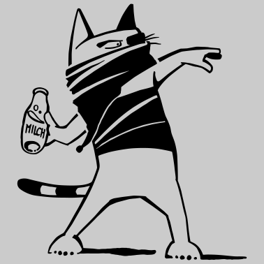 Motiv Katze against.