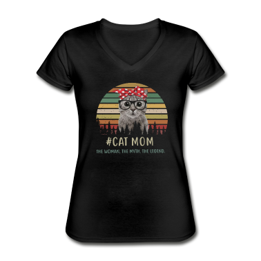 Katzen T-Shirt - cat mom