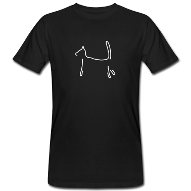 Katzen T-Shirt - katze als silhouette