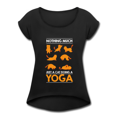 Katzen T-Shirt - Katzen Yoga