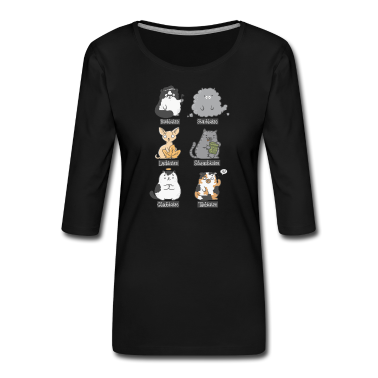 Katzen T-Shirt - Aub-Katzen